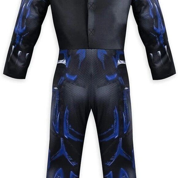 DISNEY STORE 7/8 BLACK PANTHER LIGHT UP COSTUME - (MARVEL) NEW IN PACKAGE - Picture 2 of 7